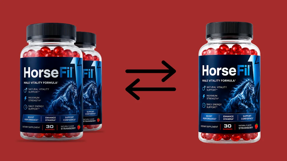 HorseFill gummies bottle lineup